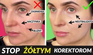 Żółty korektor: Twój sekret na fioletowe cienie i zasinienia