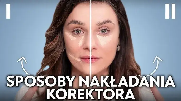 narzędzia do nakładania korektora pod oczy