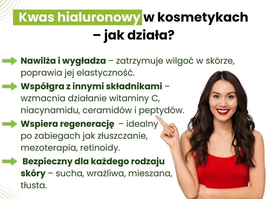 kwas hialuronowy w kosmetykach i zabiegach